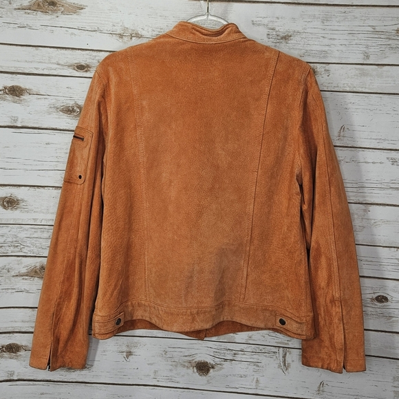 I.E. Relaxed Zippered Jacket Zipper Size Large - Picture 5 of 8